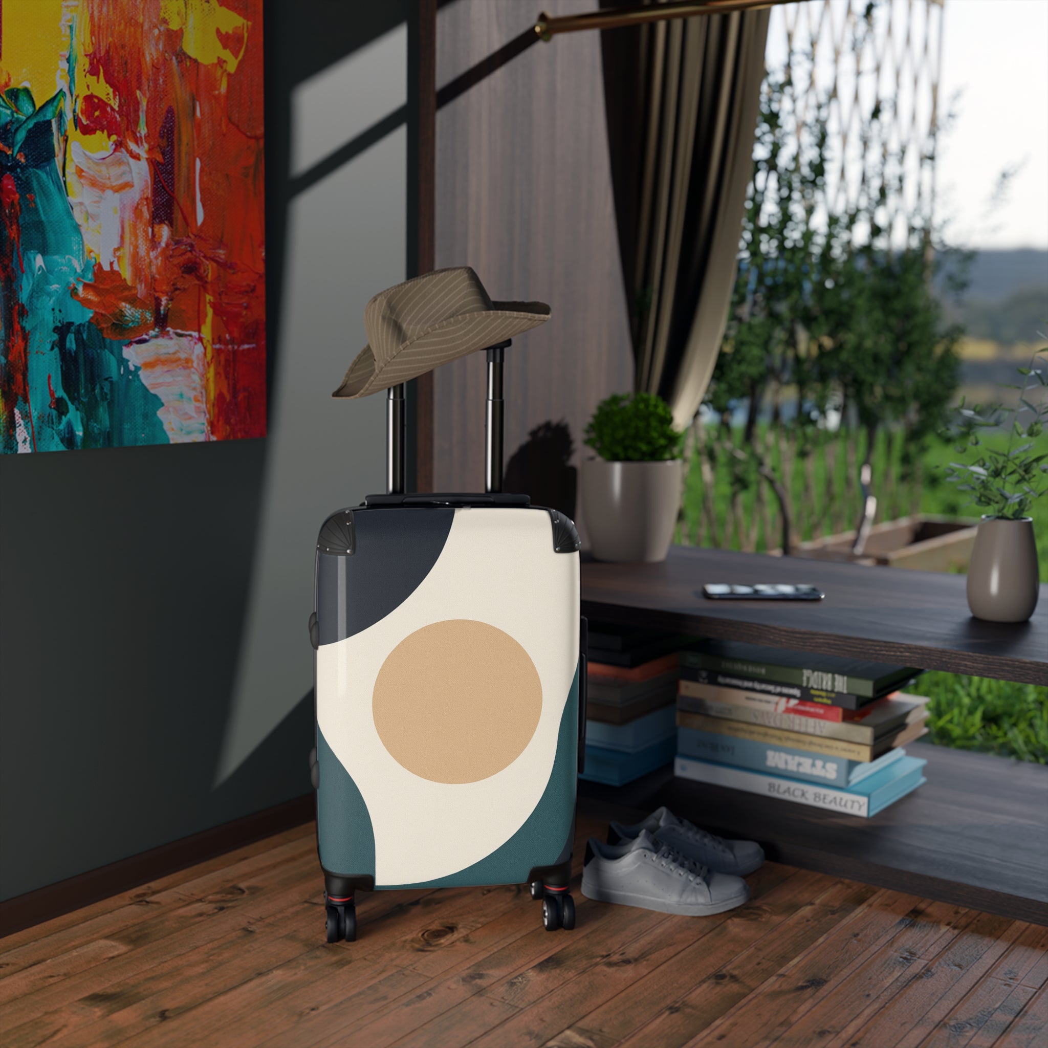 Valise de voyage chic