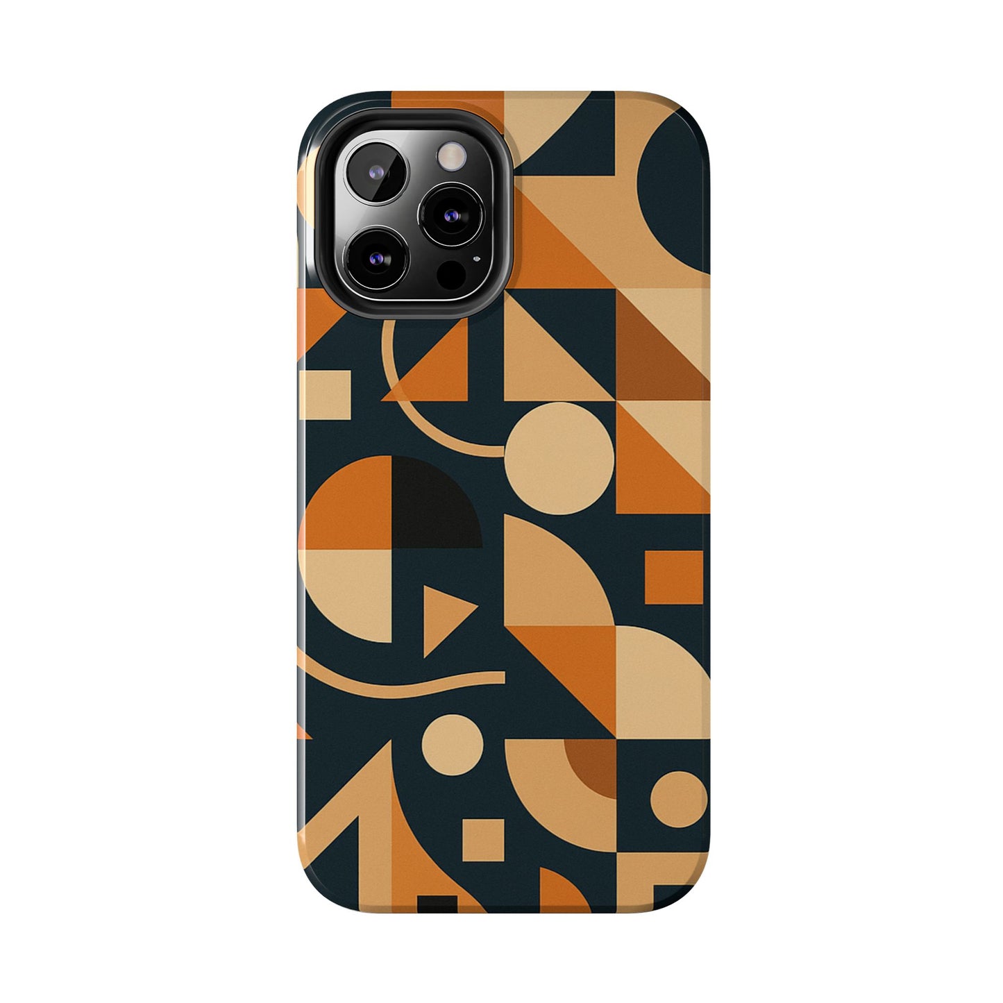 Coques de téléphone robustes à motifs géométriques