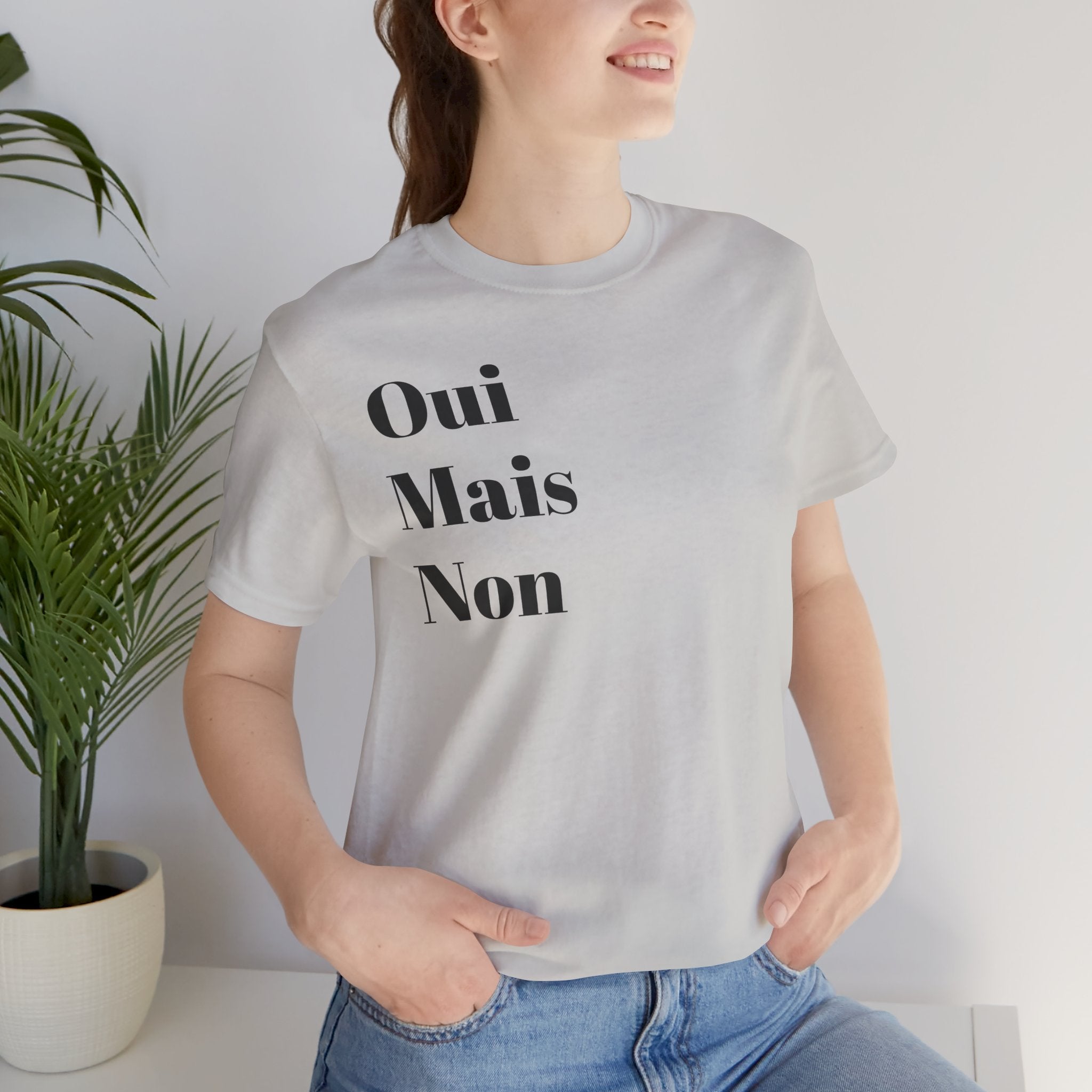 T-shirt graphique minimaliste chic