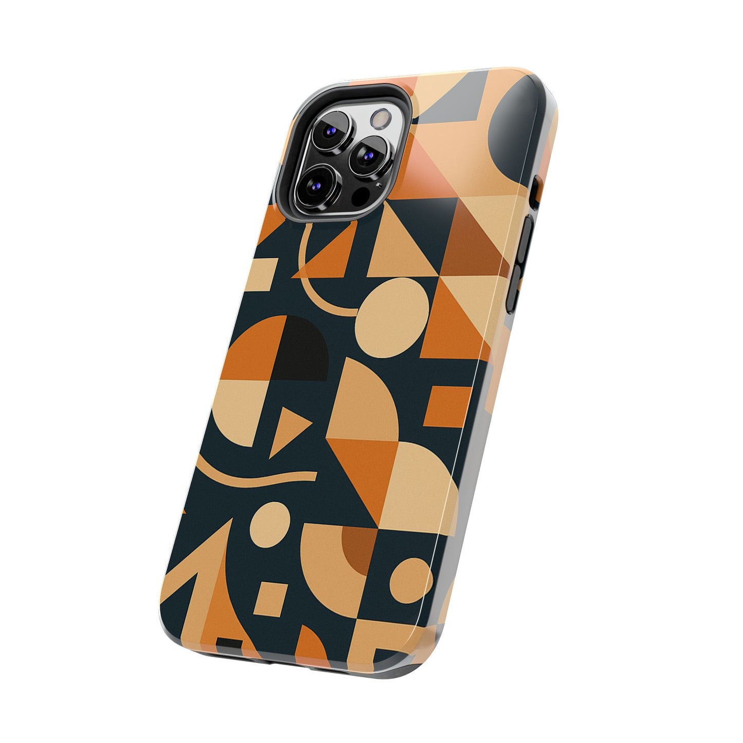 Coques de téléphone robustes à motifs géométriques
