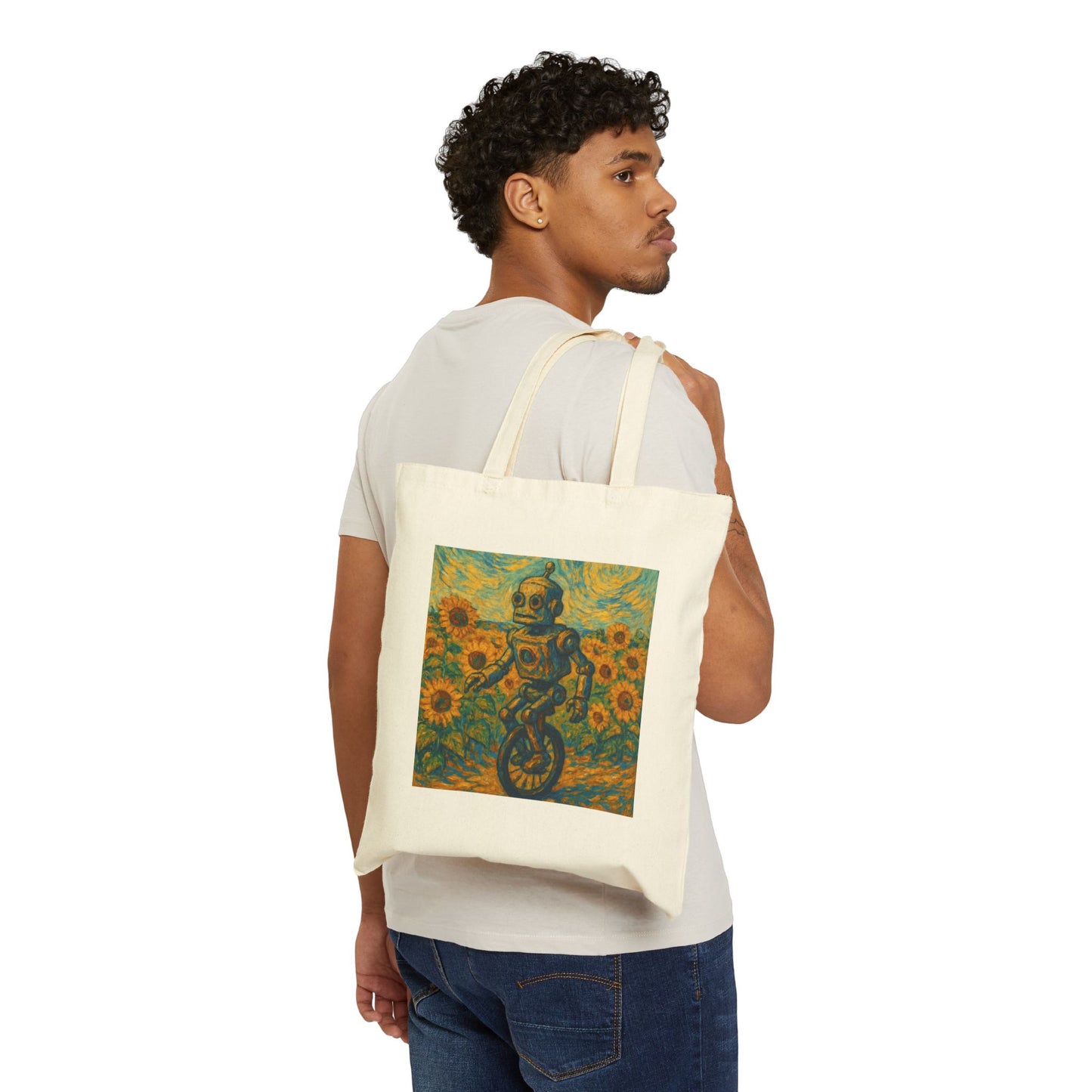 Sac fourre-tout en toile de coton