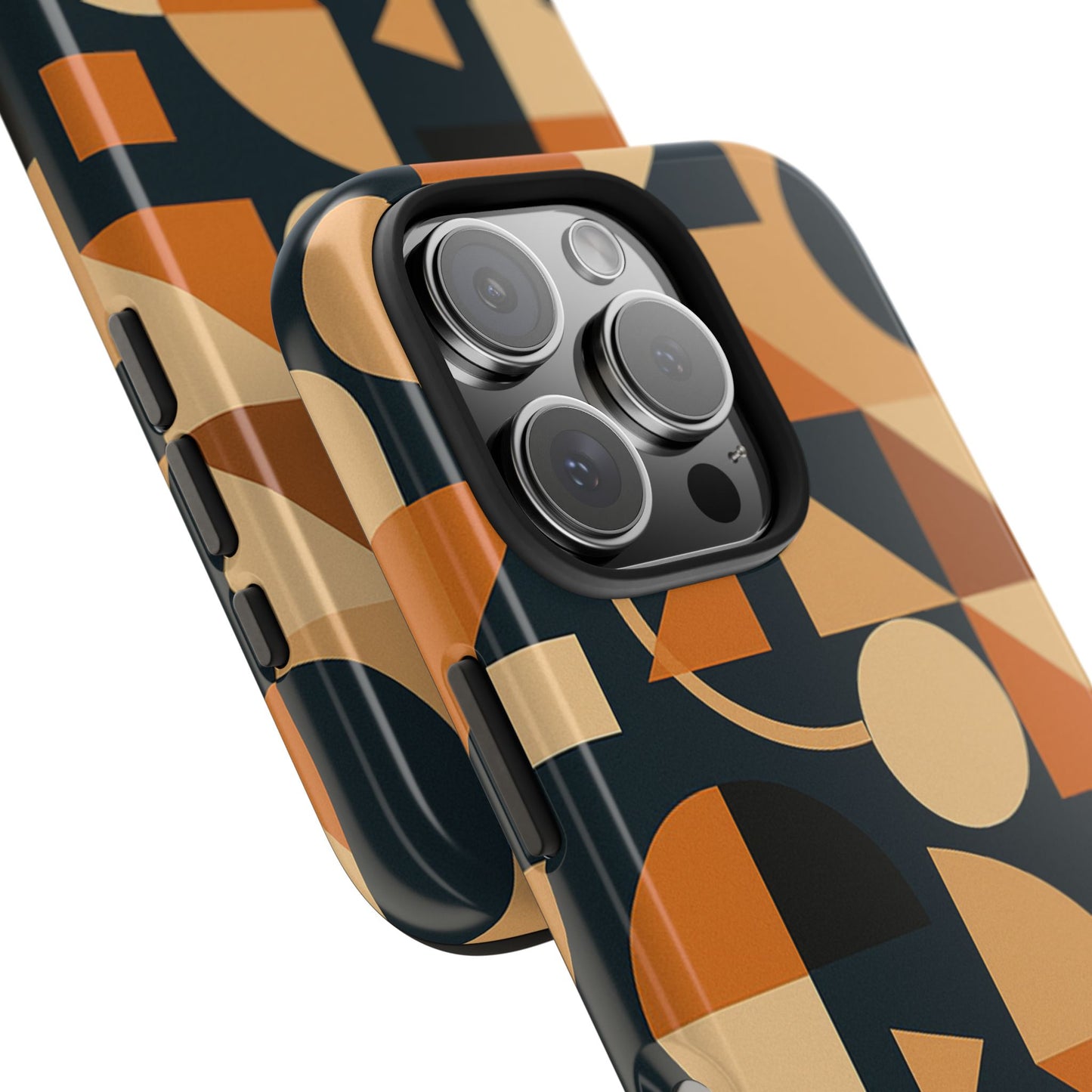 Coques de téléphone robustes à motifs géométriques
