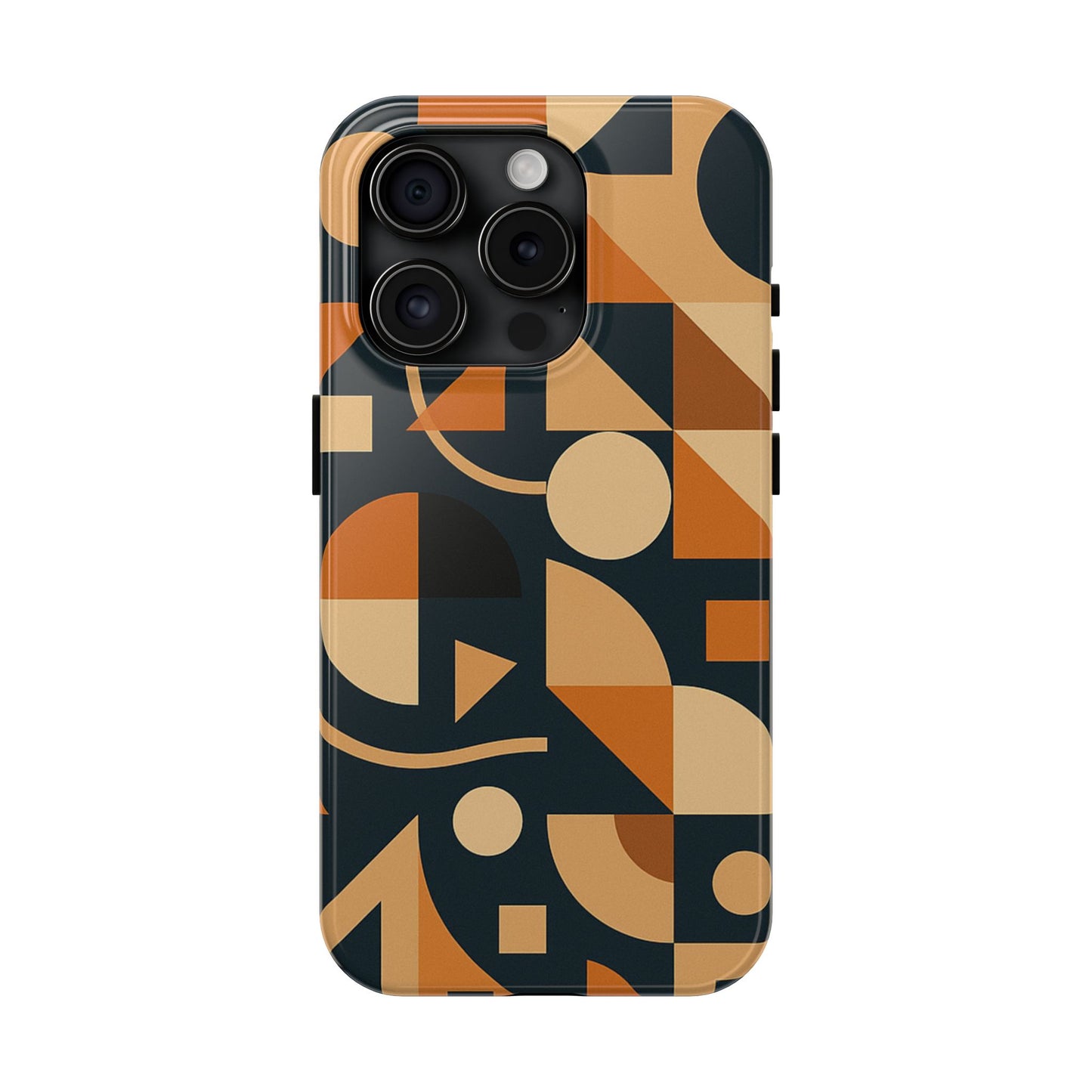 Coques de téléphone robustes à motifs géométriques