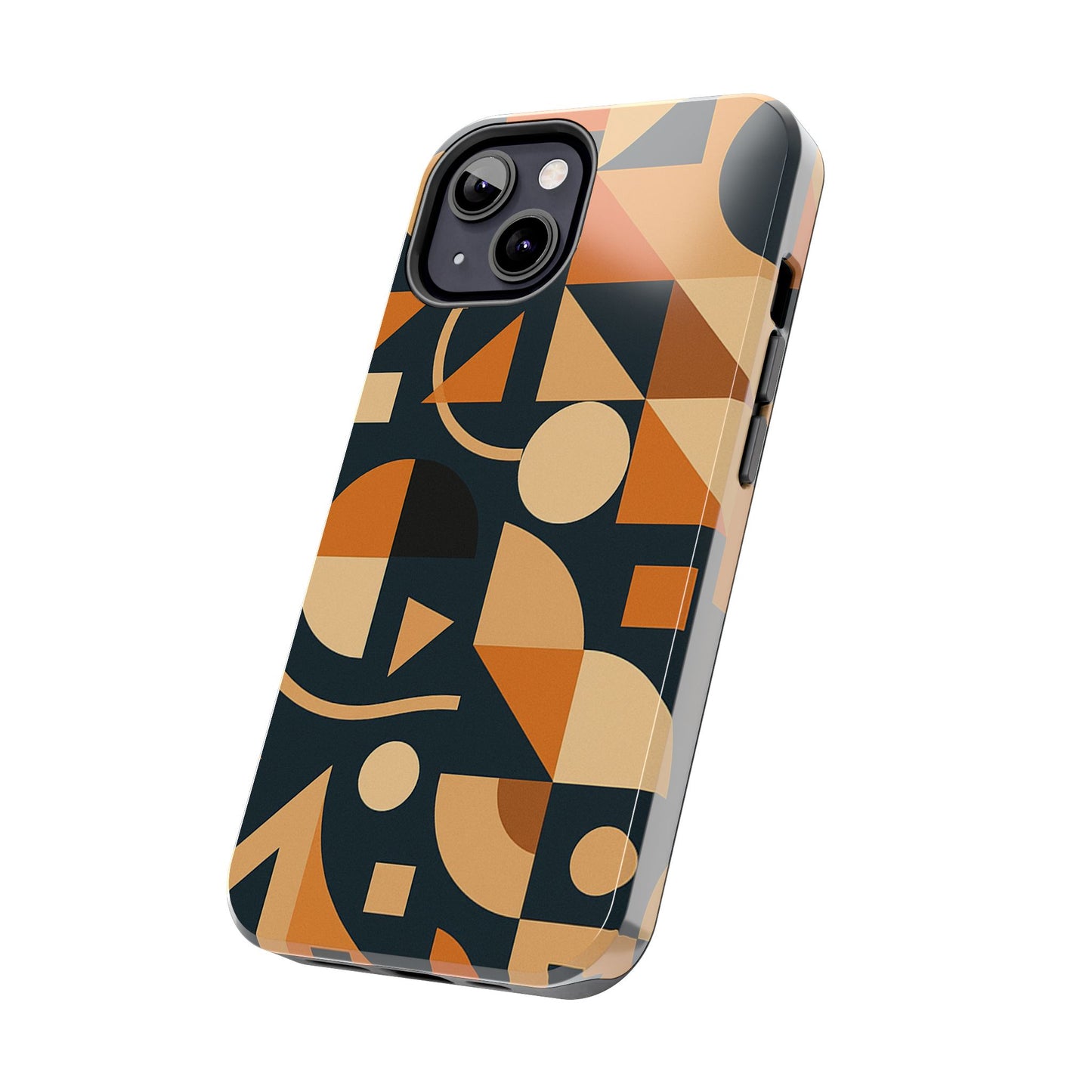 Coques de téléphone robustes à motifs géométriques