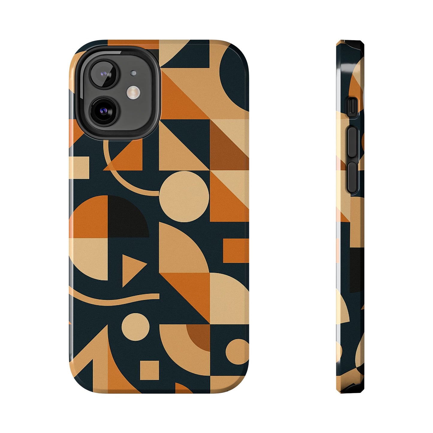 Coques de téléphone robustes à motifs géométriques