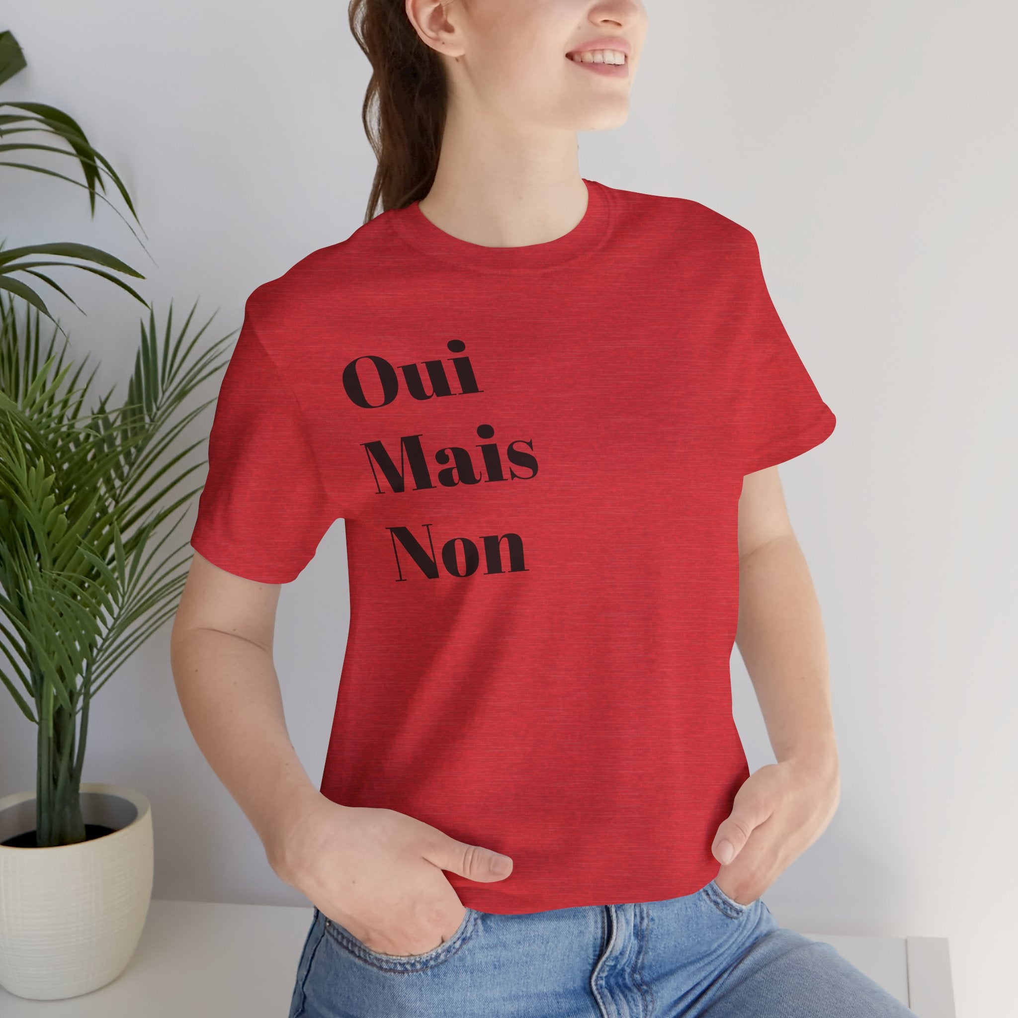 T-shirt graphique minimaliste chic