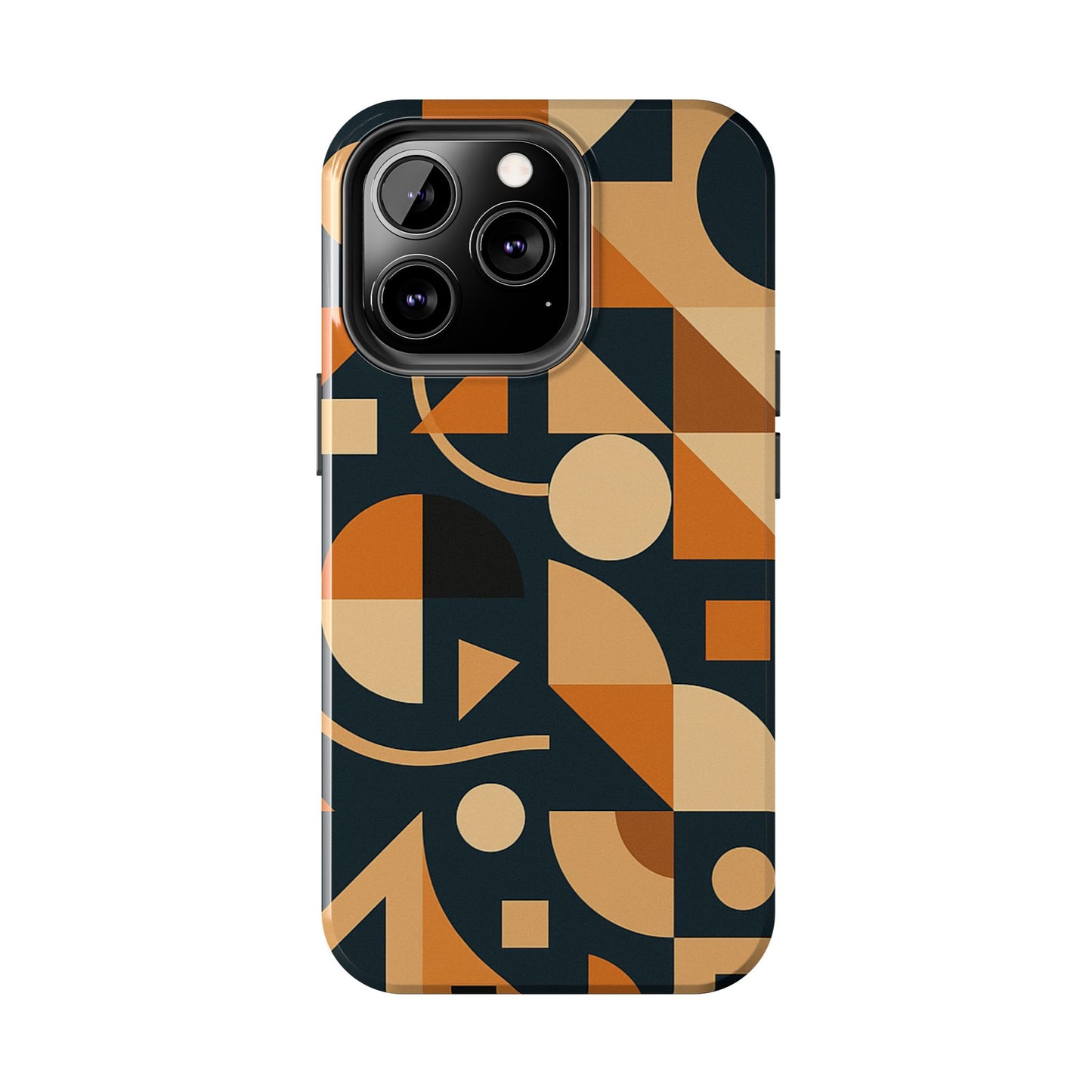 Coques de téléphone robustes à motifs géométriques