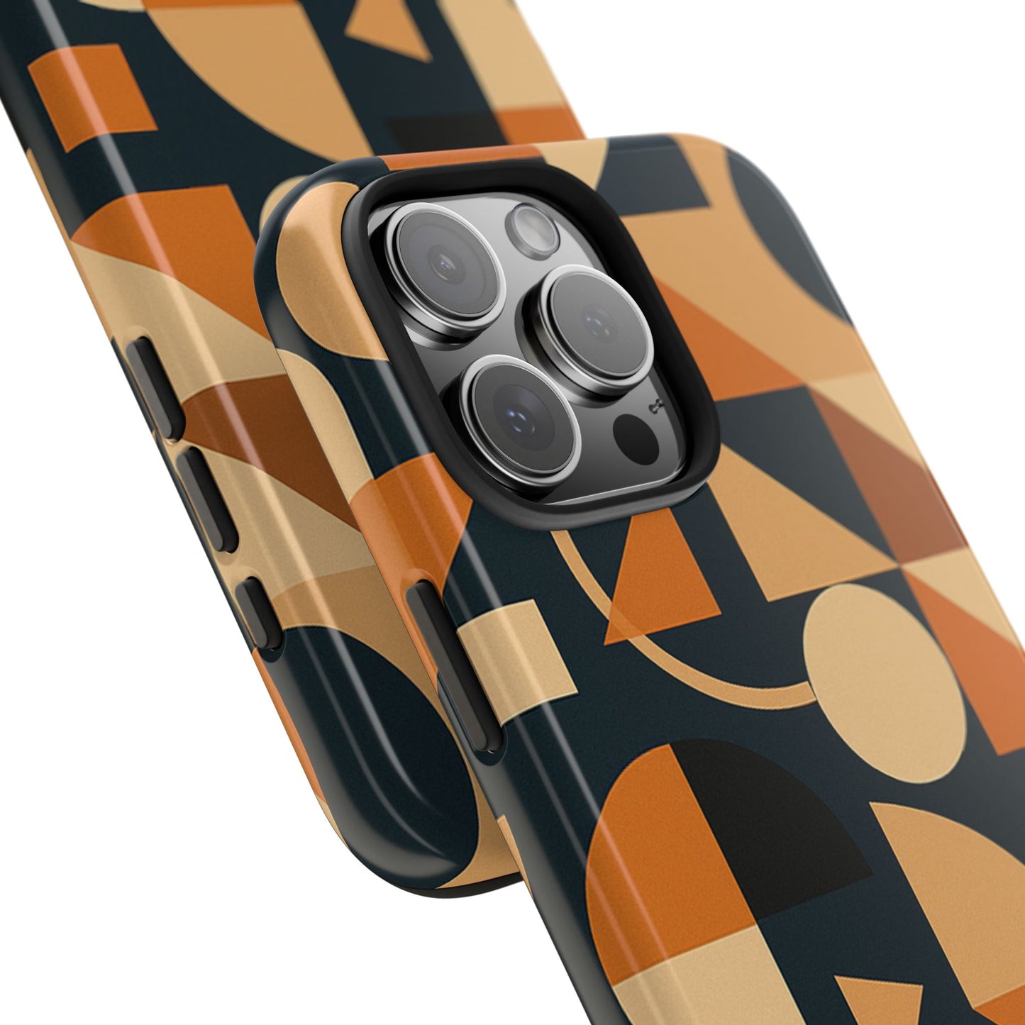 Coques de téléphone robustes à motifs géométriques
