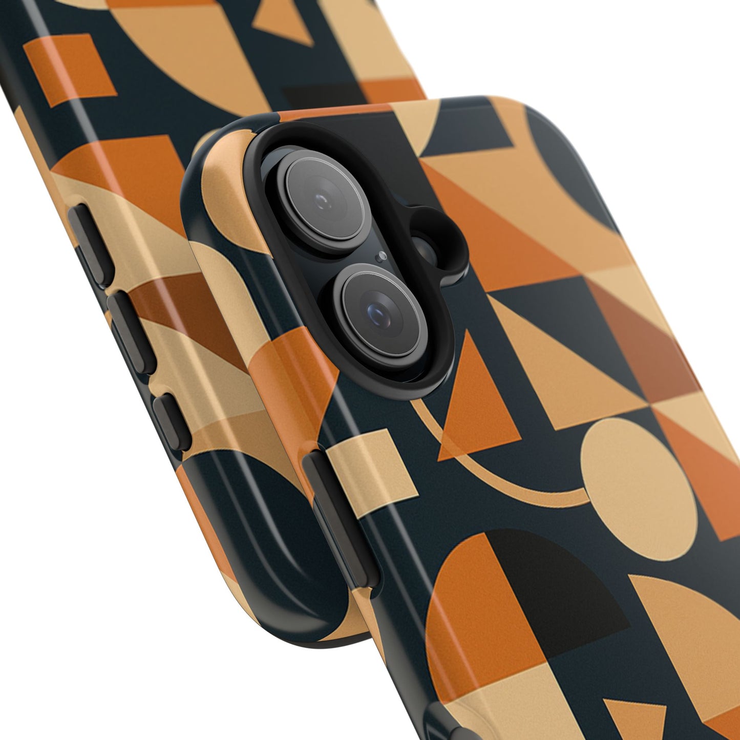 Coques de téléphone robustes à motifs géométriques