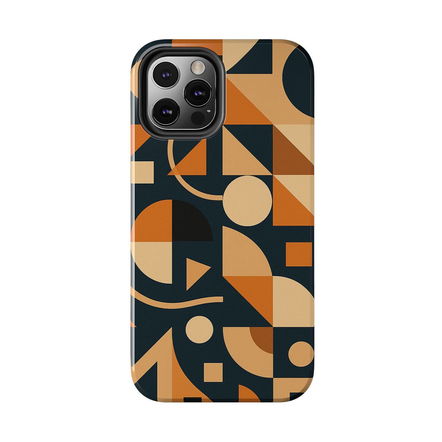 Coques de téléphone robustes à motifs géométriques