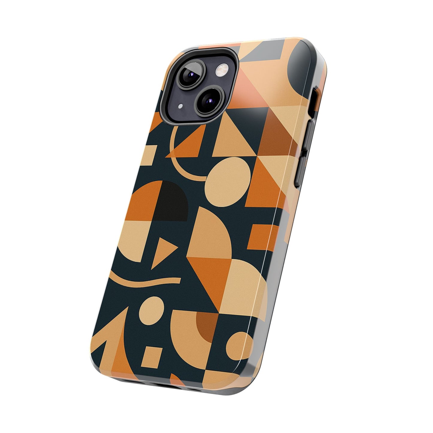 Coques de téléphone robustes à motifs géométriques
