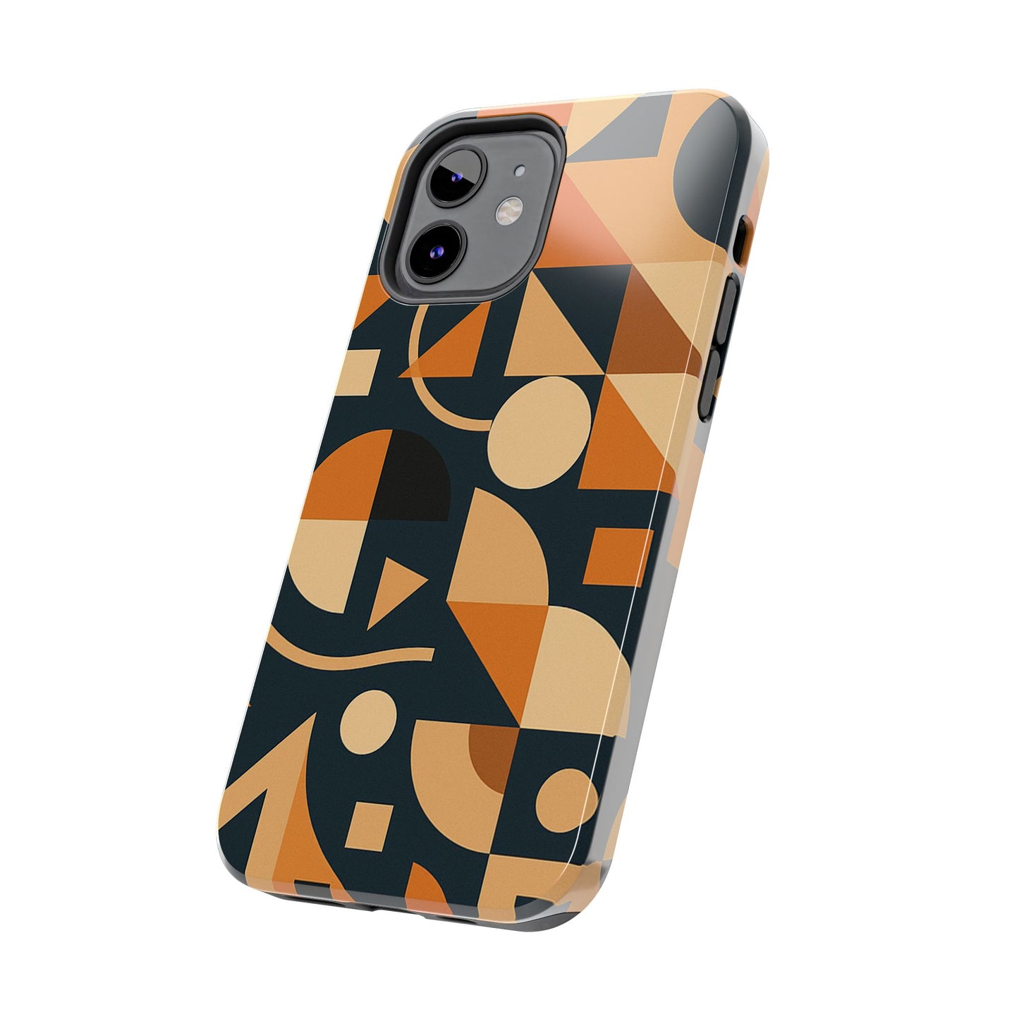 Coques de téléphone robustes à motifs géométriques
