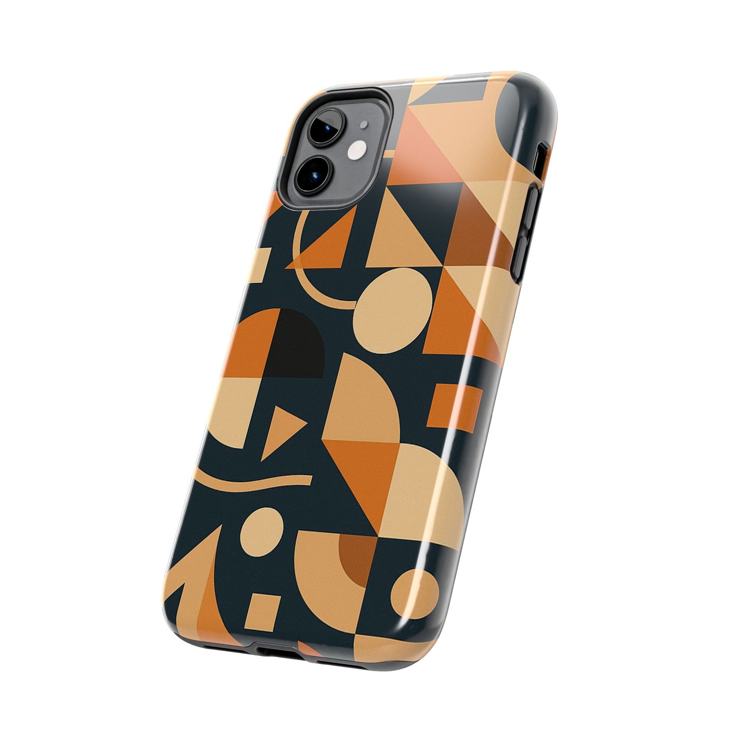 Coques de téléphone robustes à motifs géométriques