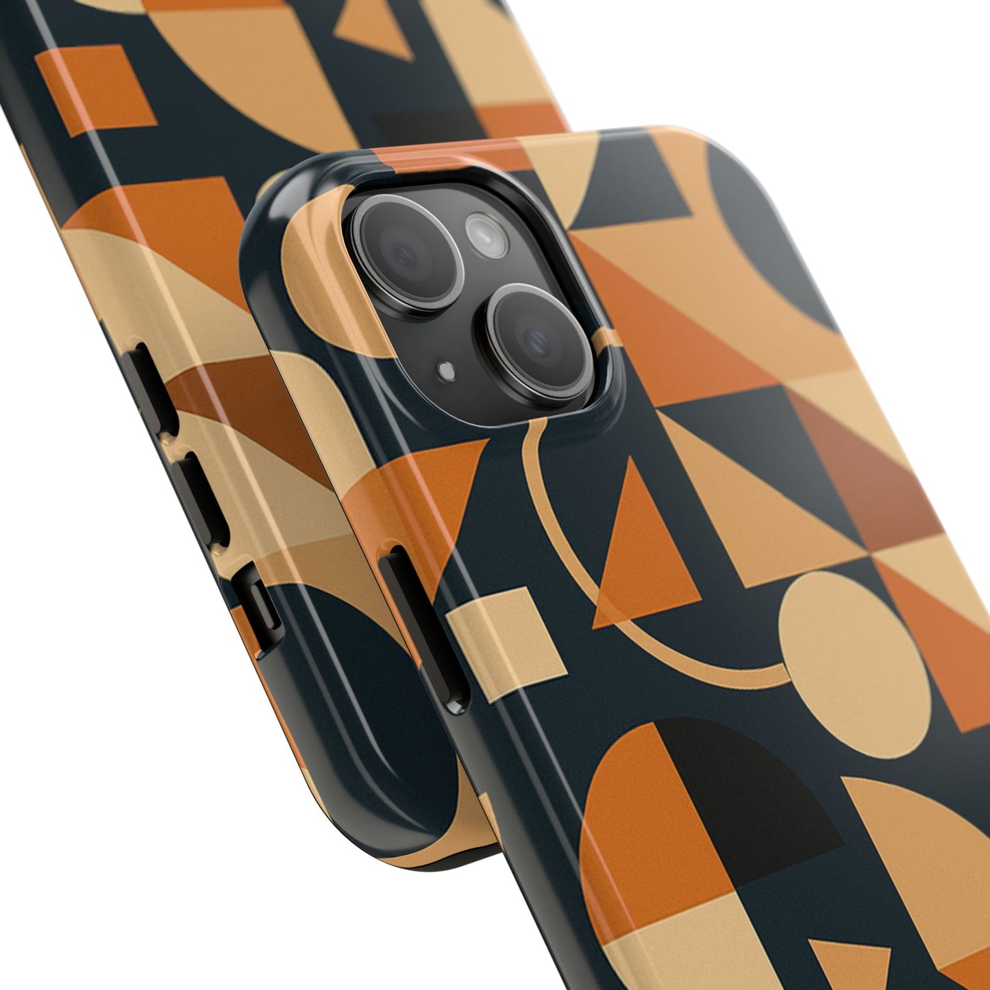 Coques de téléphone robustes à motifs géométriques