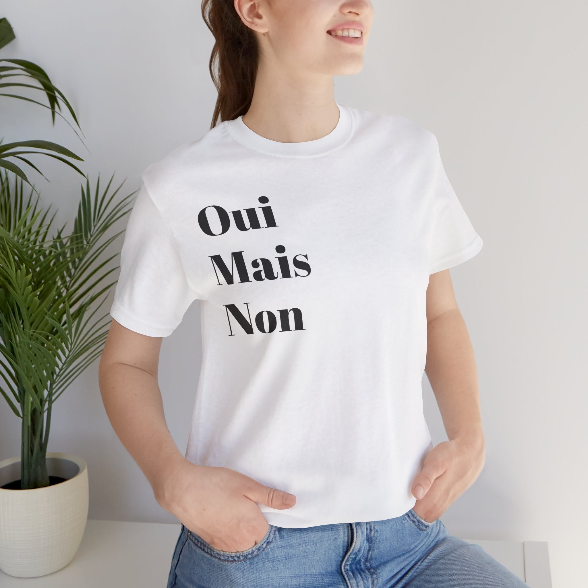 T-shirt graphique minimaliste chic