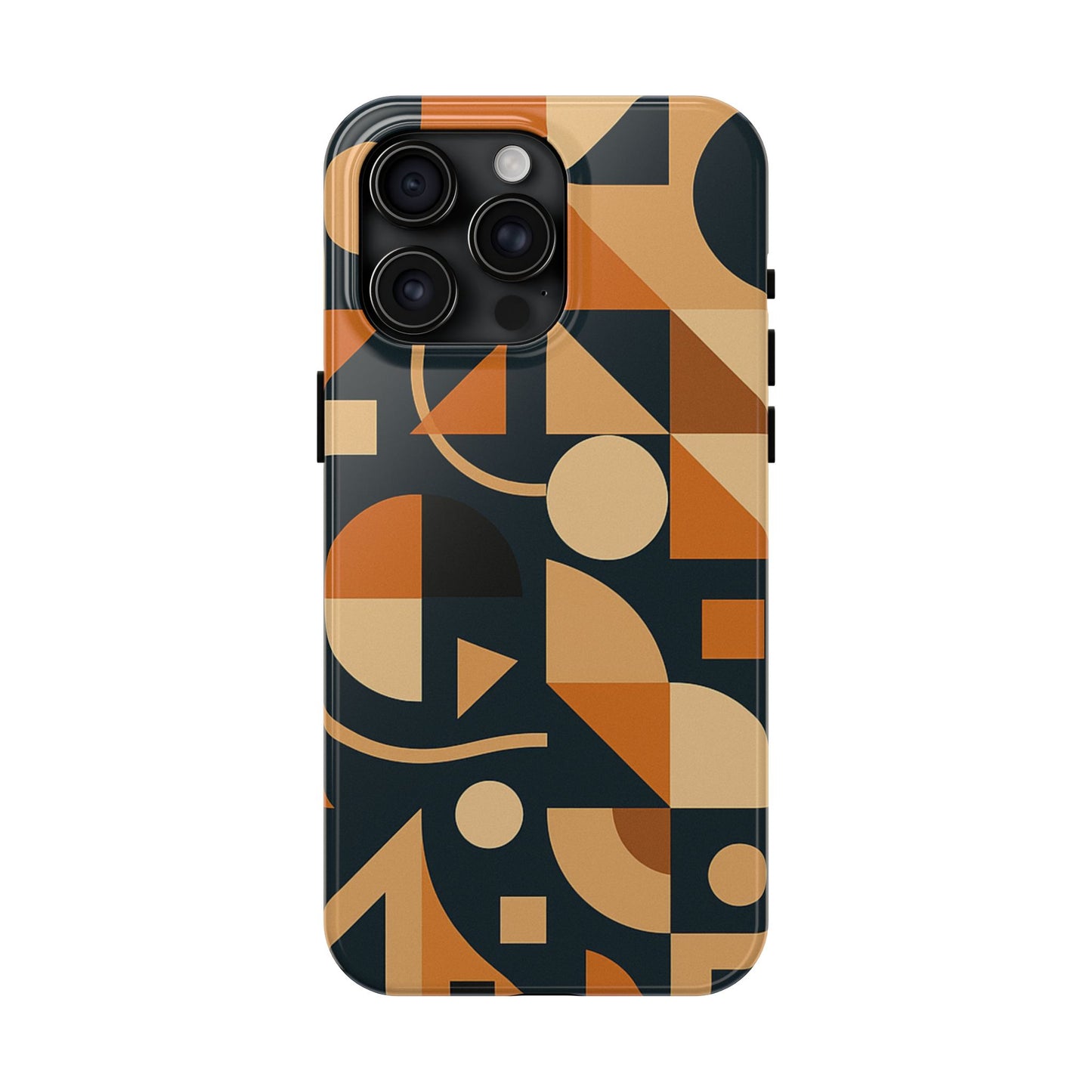 Coques de téléphone robustes à motifs géométriques