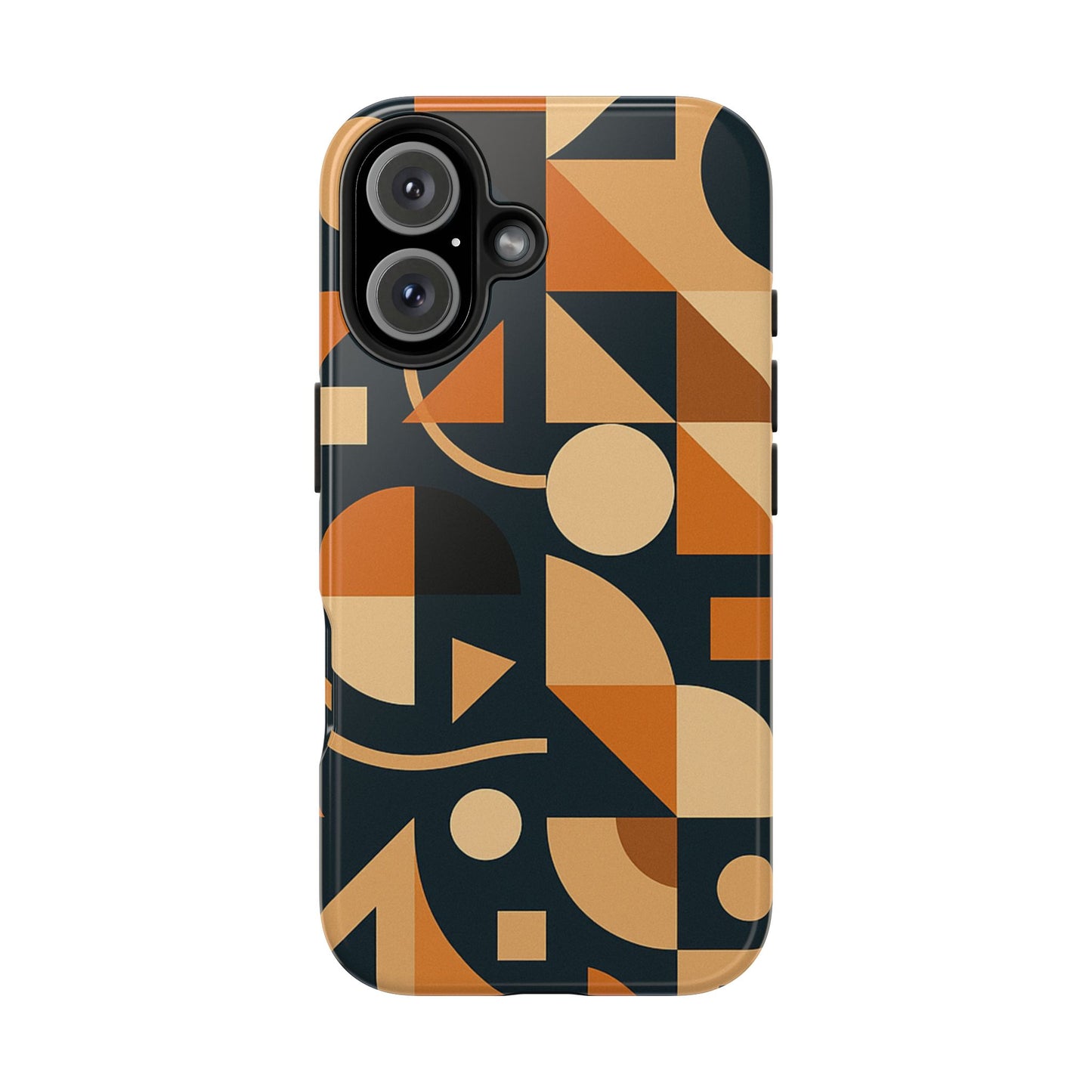 Coques de téléphone robustes à motifs géométriques