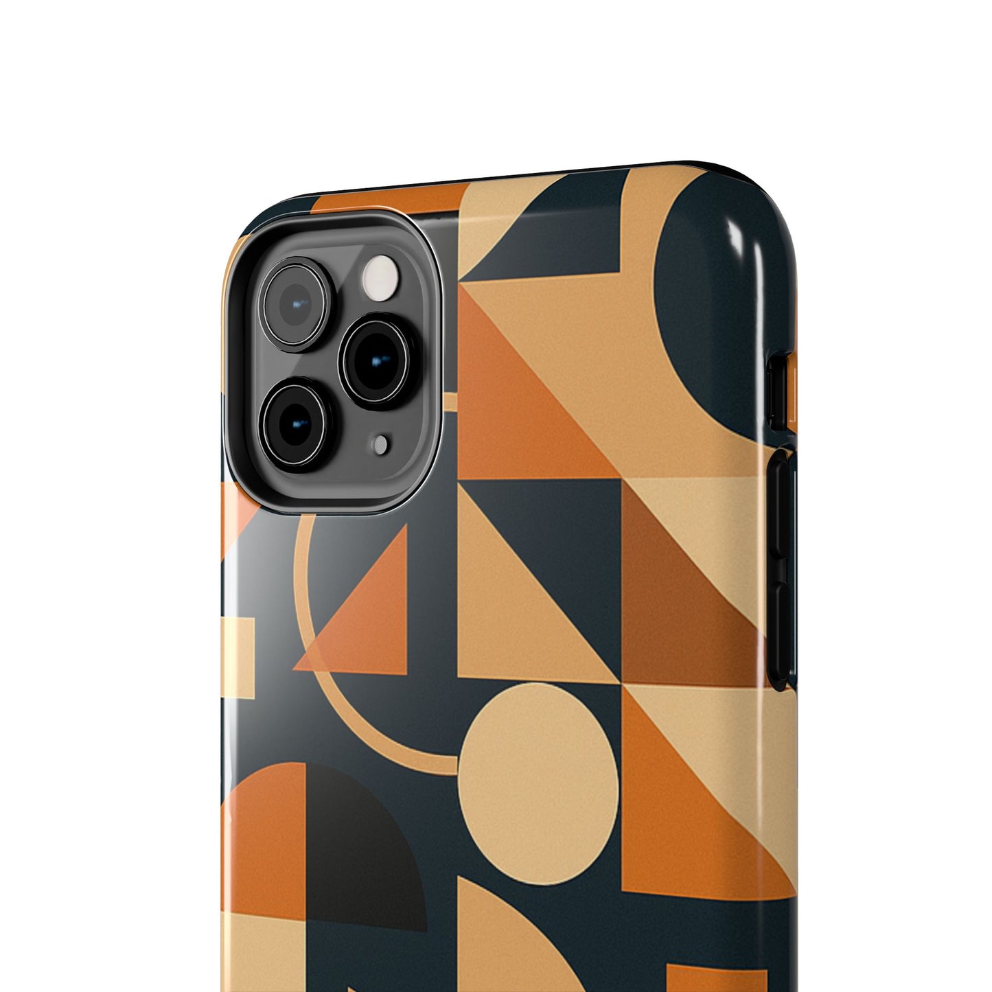 Coques de téléphone robustes à motifs géométriques
