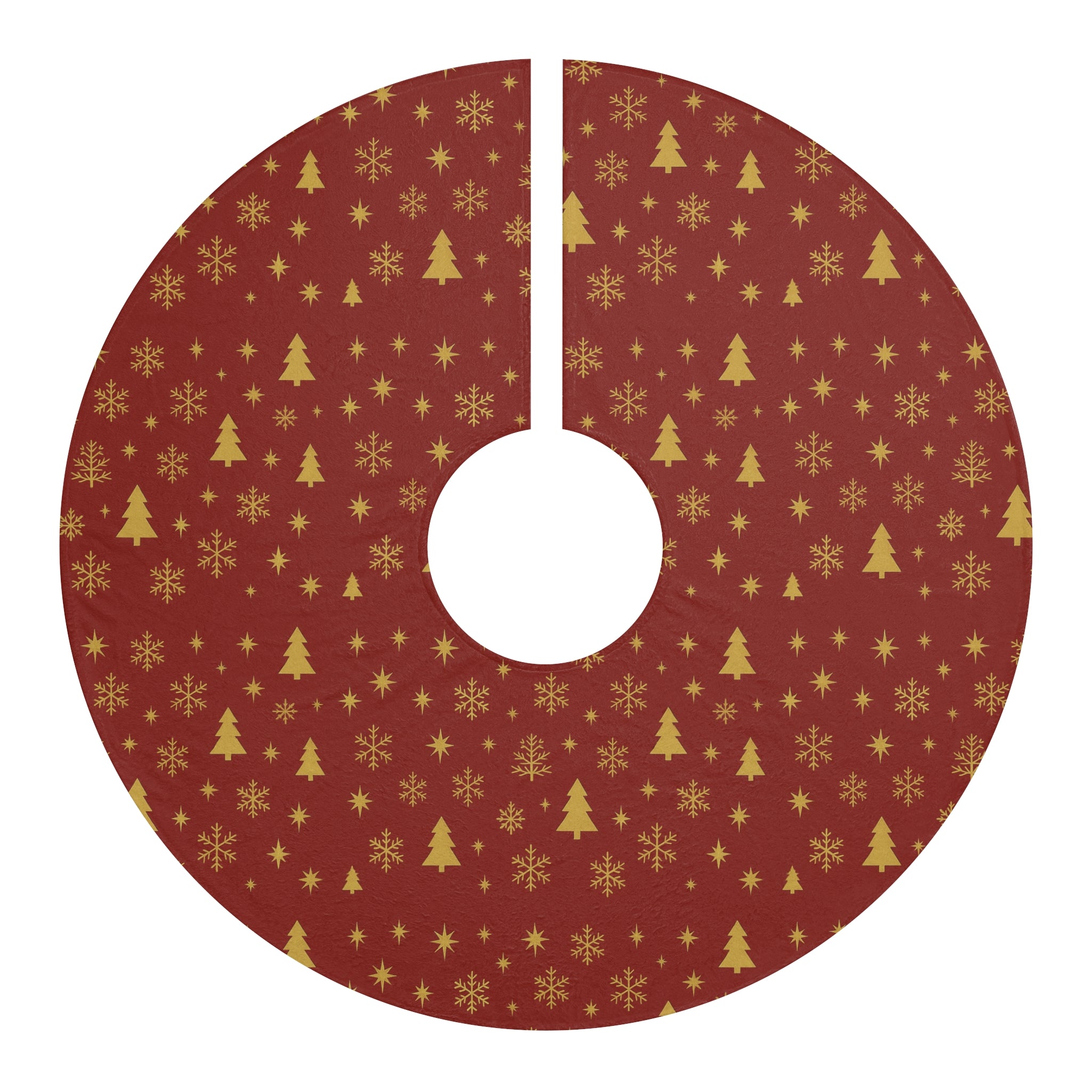 Jupe de sapin de Noël festive