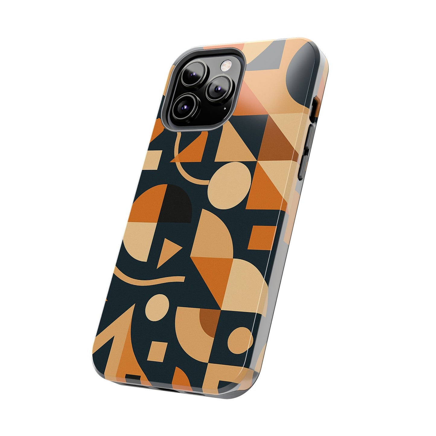 Coques de téléphone robustes à motifs géométriques
