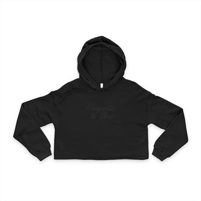 Sweat à capuche court femme