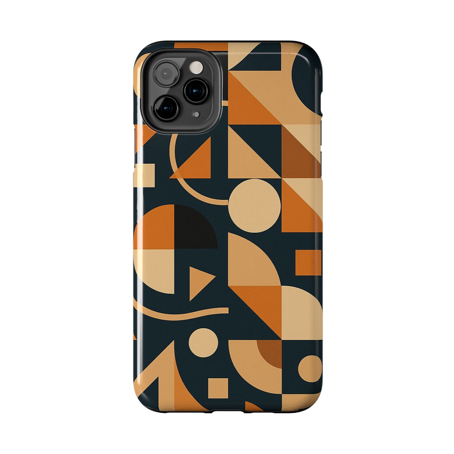 Coques de téléphone robustes à motifs géométriques