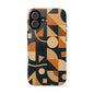 Coques de téléphone robustes à motifs géométriques