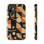 Coques de téléphone robustes à motifs géométriques