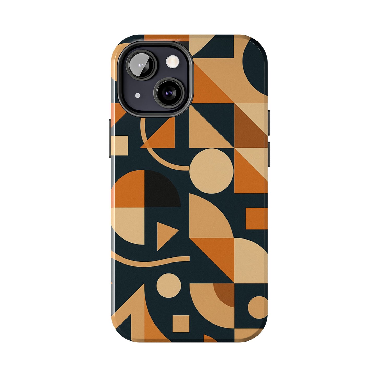 Coques de téléphone robustes à motifs géométriques