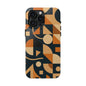 Coques de téléphone robustes à motifs géométriques