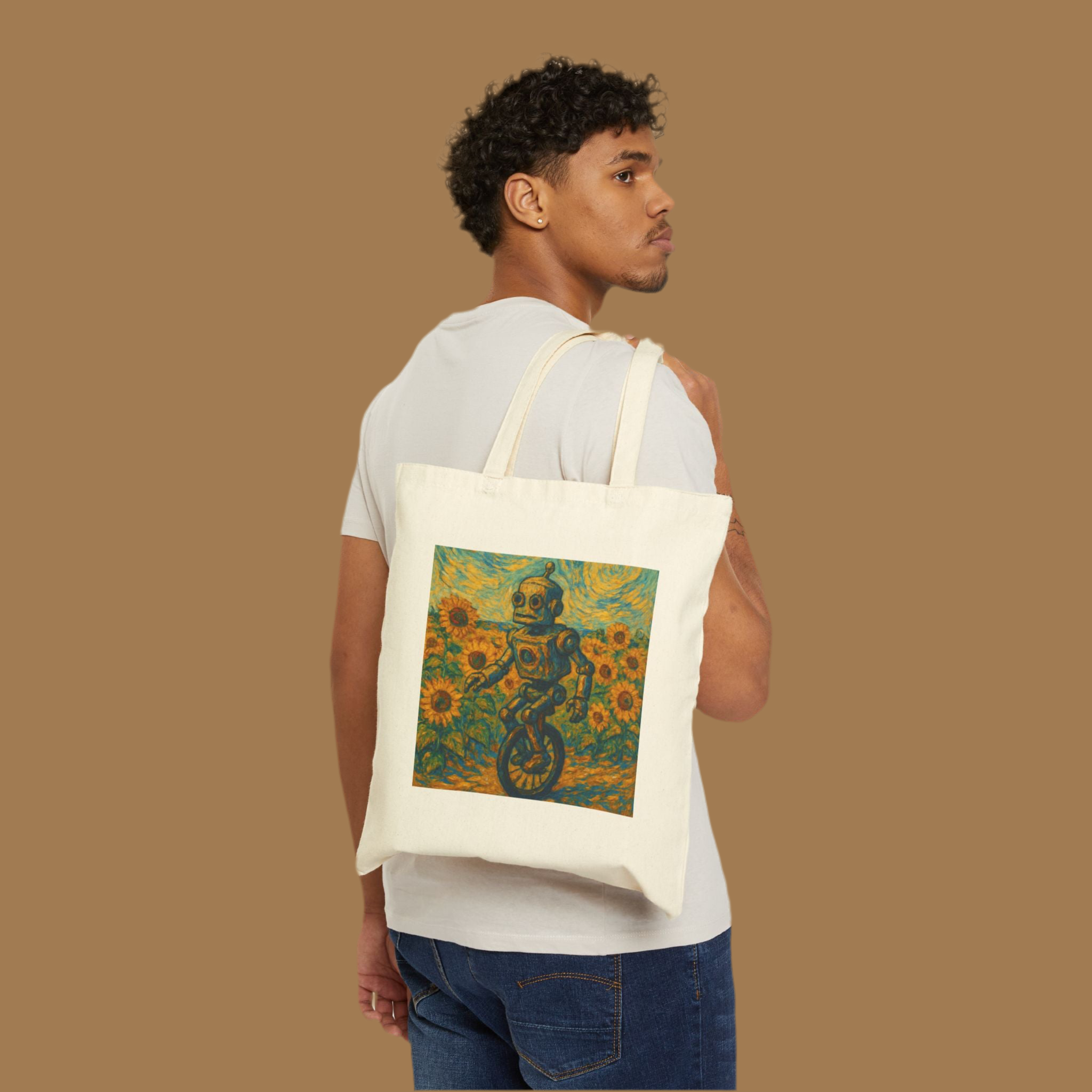 Sac fourre-tout en toile de coton