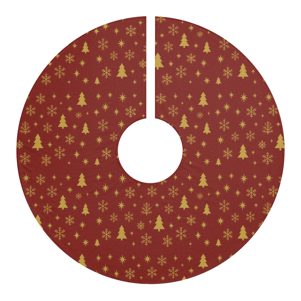 Jupe de sapin de Noël festive